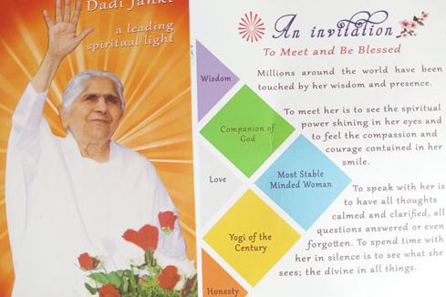LiVE,23.10.2018: To Meet and Be Blessed By Dadi Janki ji | 10.30 am