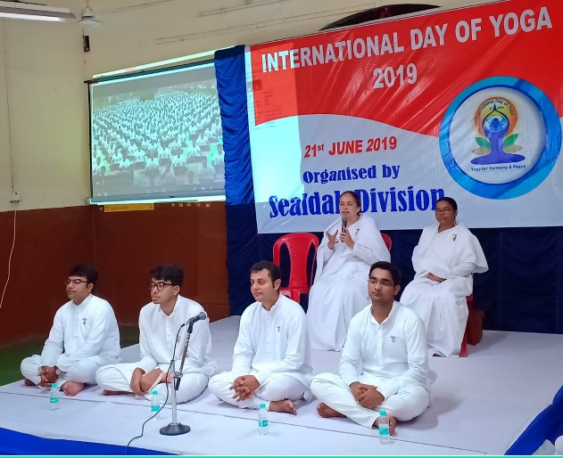 International Yoga day Kolkata Bangur